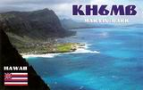 QSL KH6MB - Hawaii