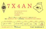 QSL 7X4AN
