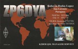 QSL ZP6DYA